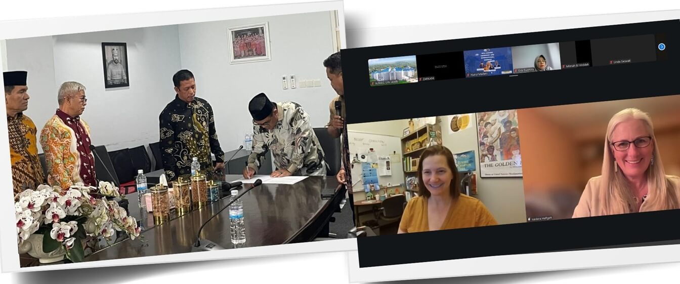 UIN STS Jambi dan University of Wyoming AS Resmi Teken MoU