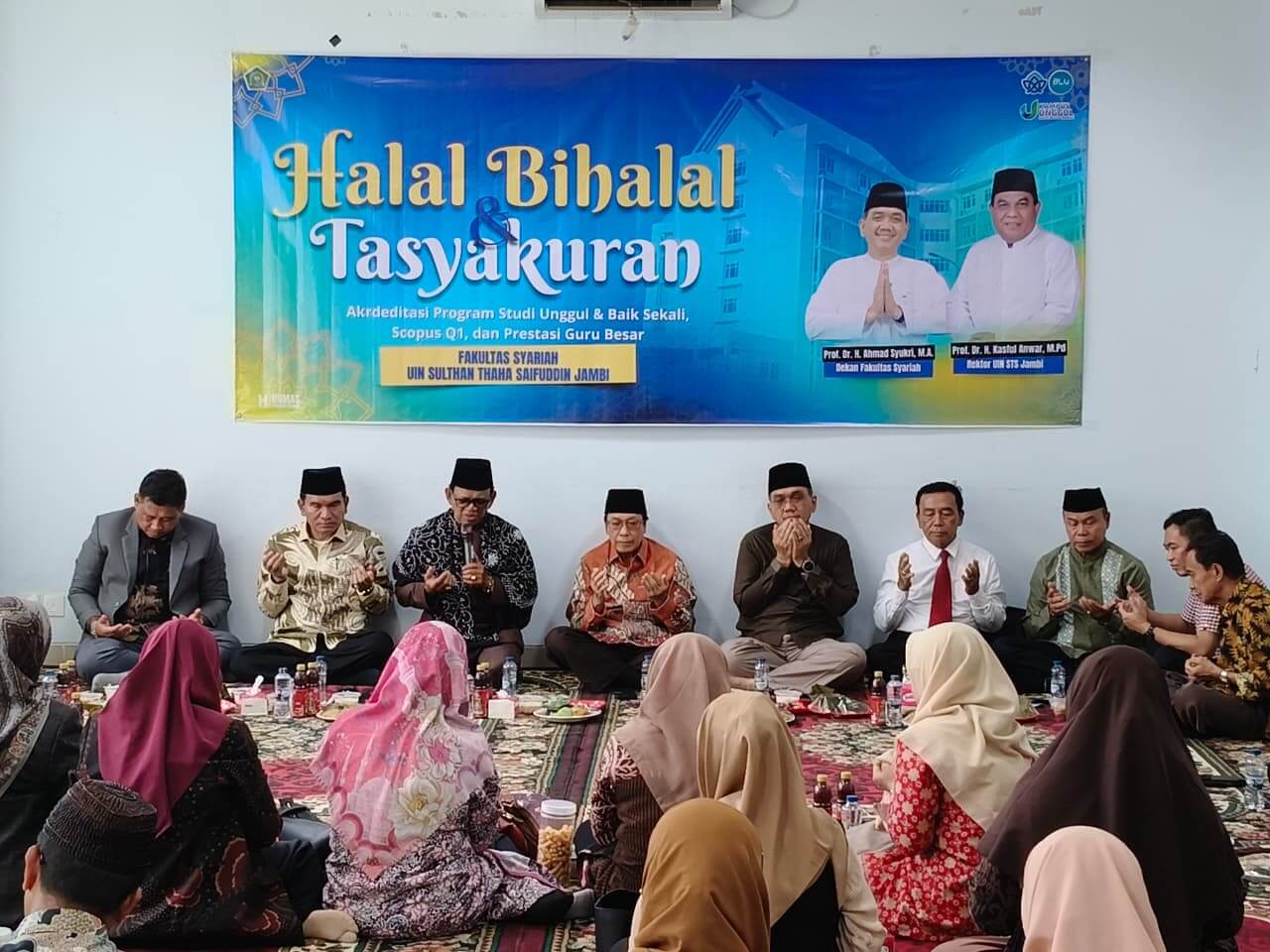 UIN STS Jambi Apresiasi Capaian Fakultas Syariah dalam Halal Bihalal Syawal