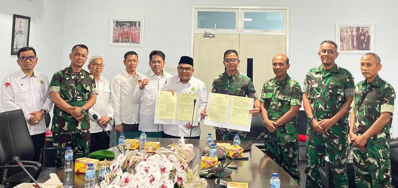 UIN STS Jambi Perkuat Sinergi dengan Korem 042/Gapu melalui Penandatanganan MoU