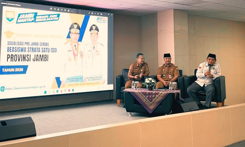 Sosialisasi Beasiswa Pro Jambi Cerdas Digelar di UIN Jambi, Ini Penjelasannya