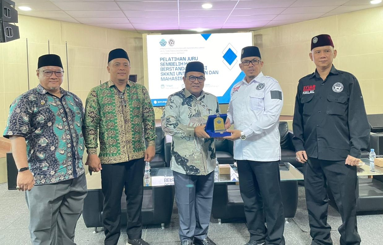 Perkuat Ekosistem Halal, UIN STS Jambi Gelar Pelatihan Juleha Bersertifikat Nasional