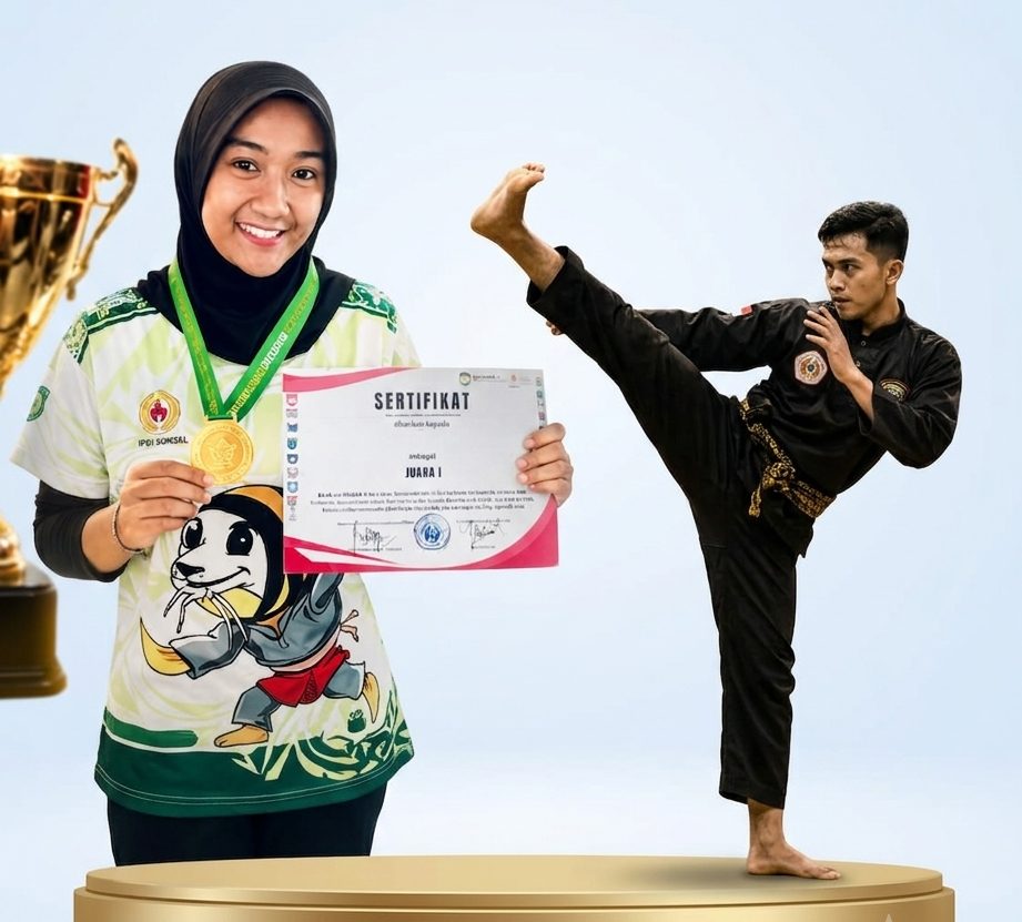 Membanggakan! Mahasiswi HKI UIN STS Jambi Raih Juara I Kejuaraan Pencak Silat IPSI Cup Sumatera Selatan