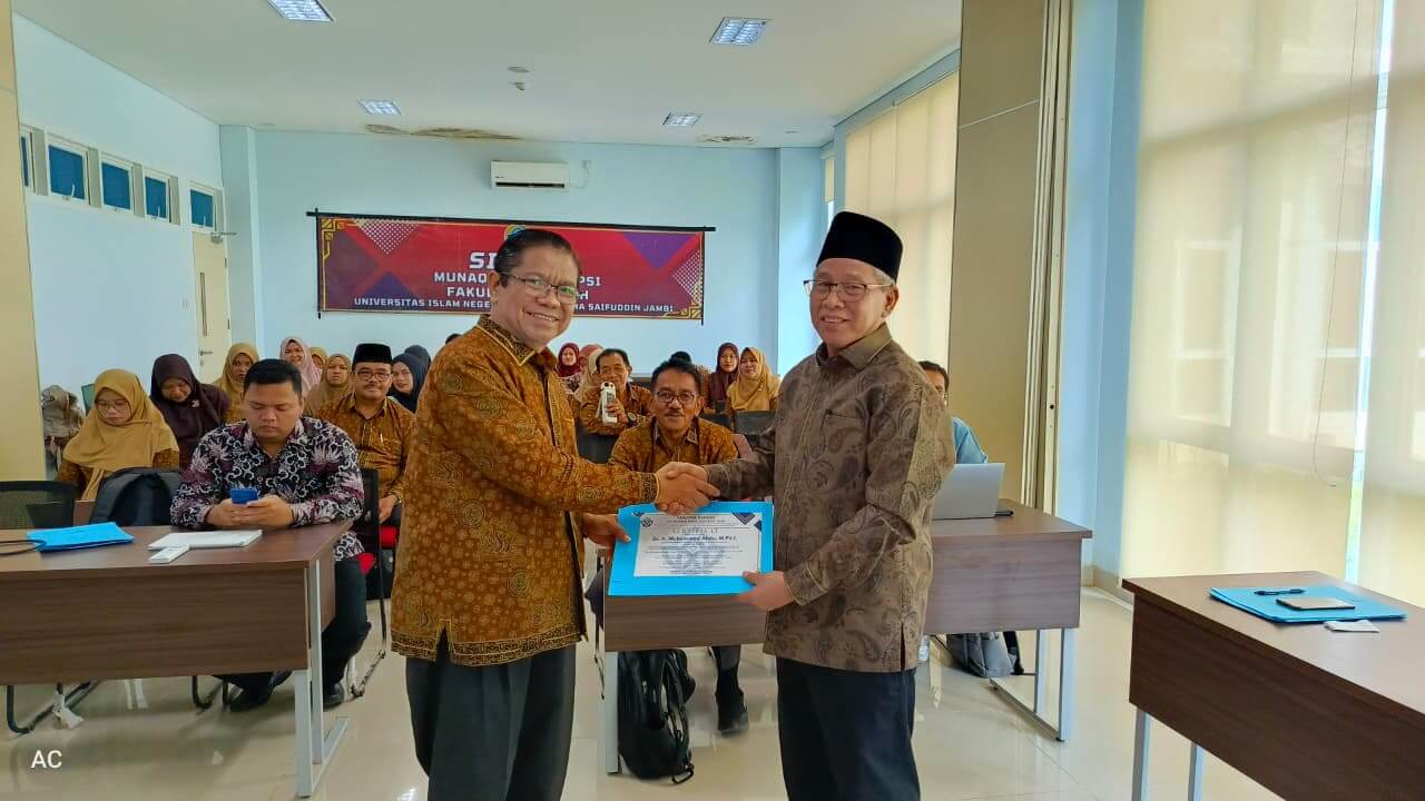 Kepala Biro AUPKK UIN STS Jambi Sosialisasikan PP Nomor 94 Tahun 2021