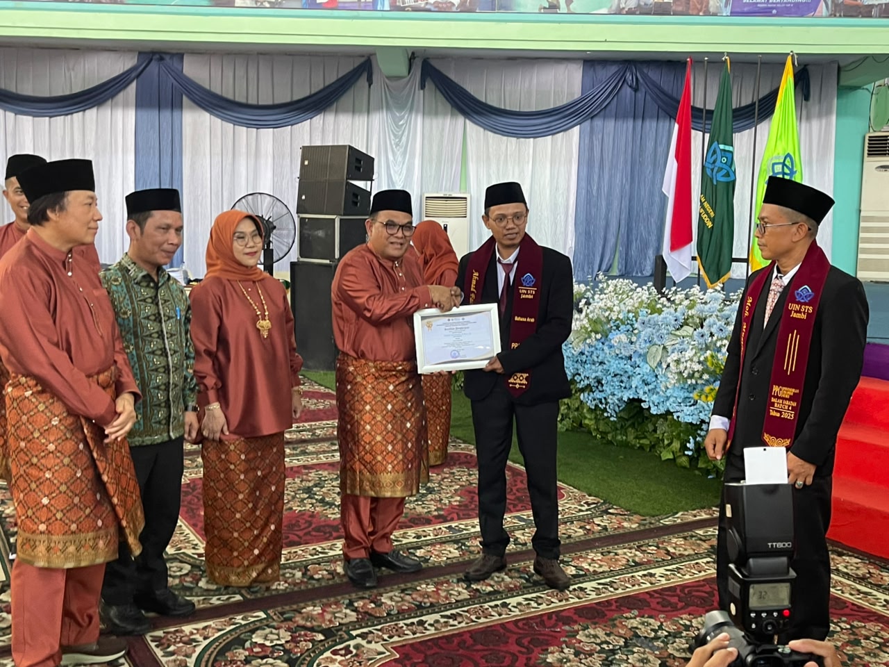 Yudisium PPG FTK UIN STS Jambi: 986 Guru Dikukuhkan, Rektor Tekankan Integritas dan Profesionalisme