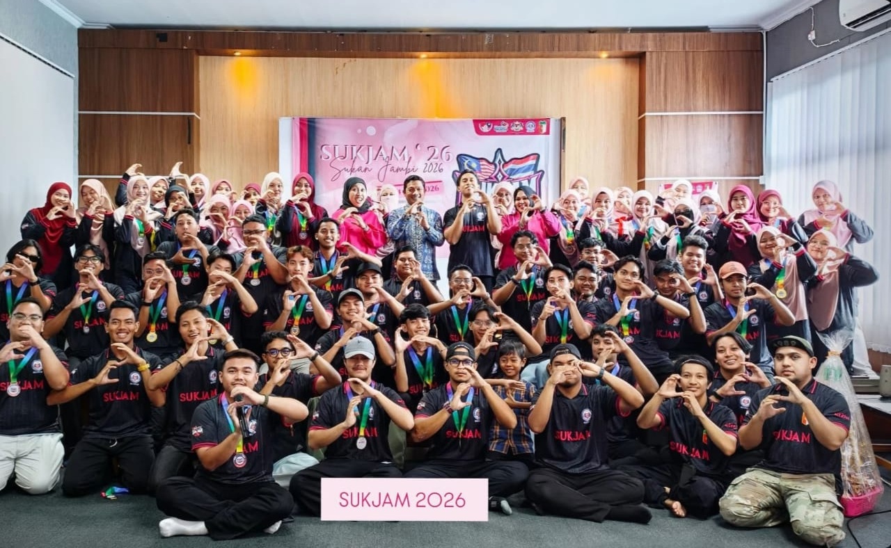 Sukan Jambi 2026 Resmi Ditutup, Mahasiswa Internasional Pererat Persahabatan