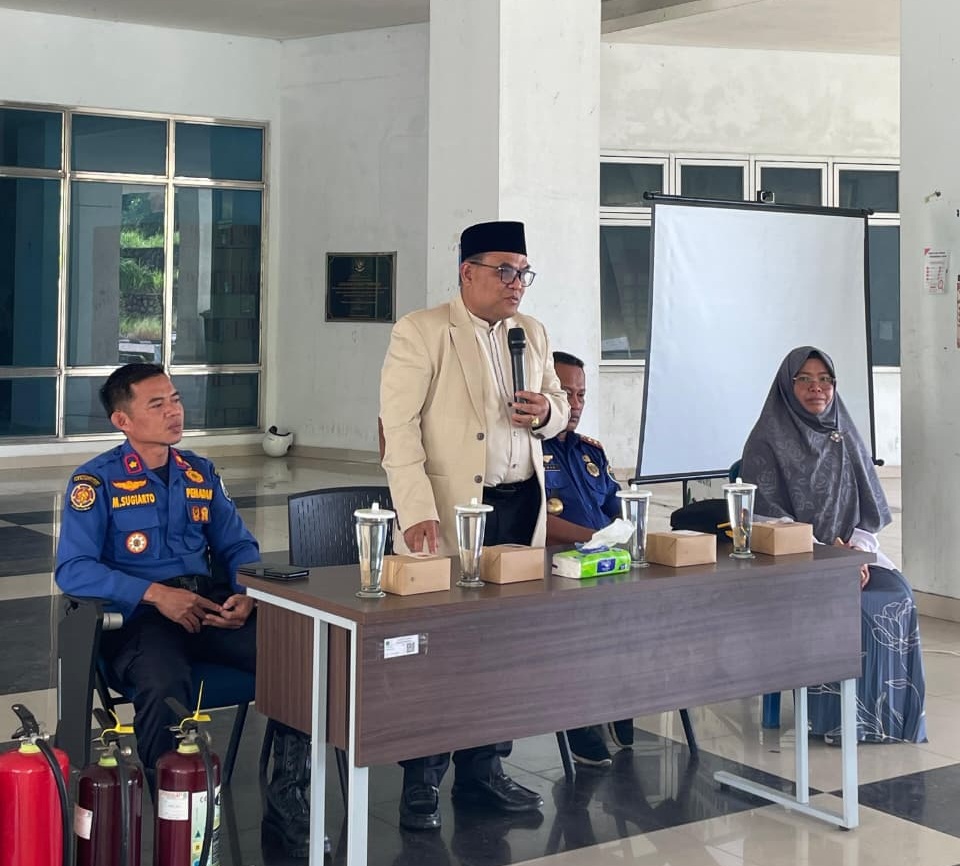 UIN STS Jambi Gelar Simulasi Kebakaran Bersama Damkar Muaro Jambi, Tingkatkan Kesadaran K3