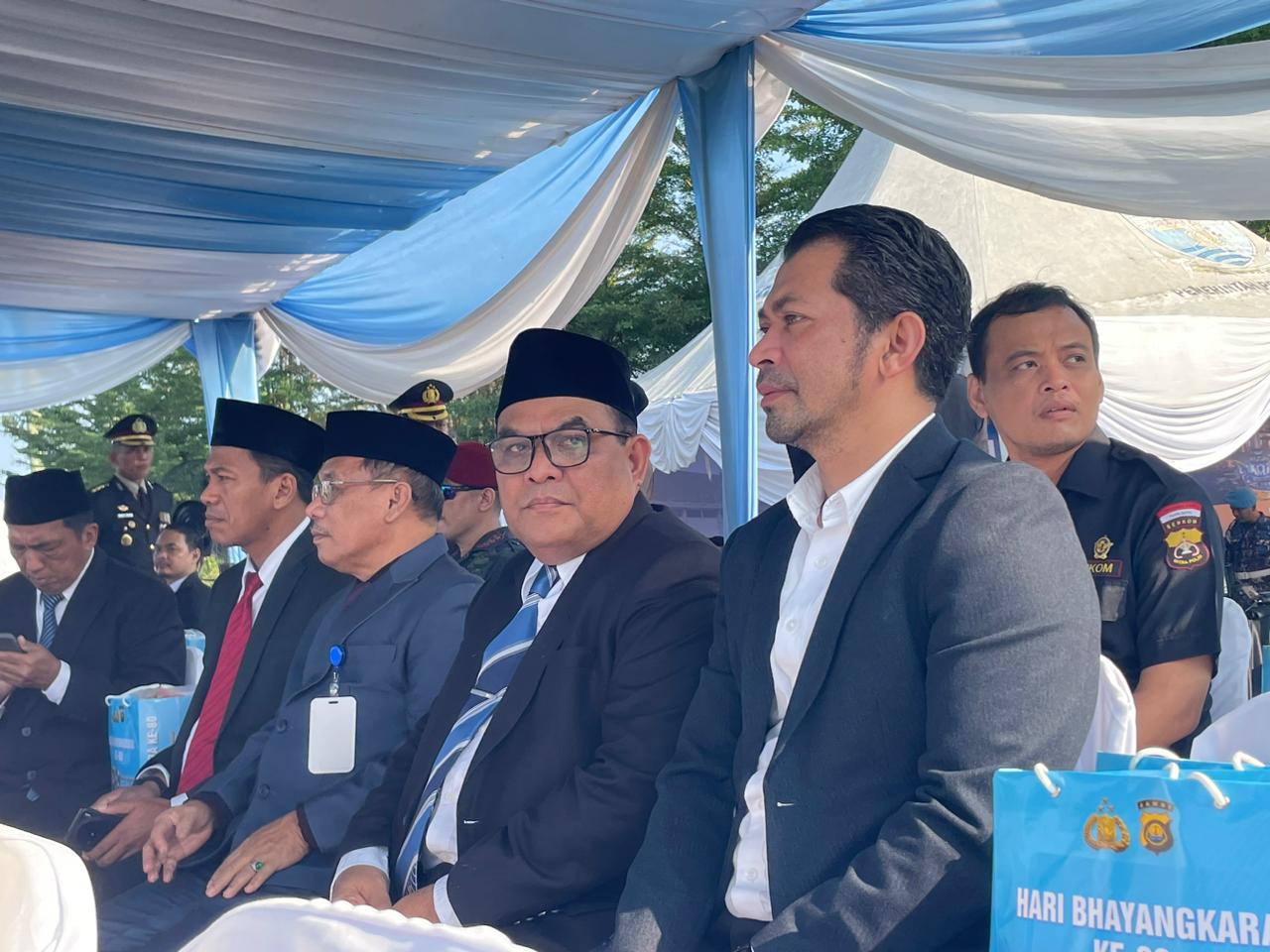 Rektor UIN STS Jambi Hadiri Upacara Peringatan Hari Bhayangkara ke-80 Tahun 2026