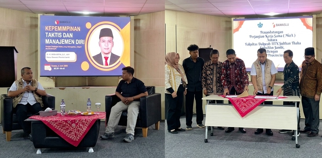 Sinergi Fakultas Dakwah dan Bawaslu, Cetak Pemimpin Berkarakter Global dan Peduli Lingkungan