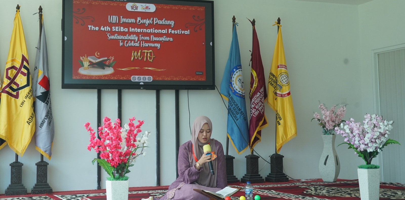 Intan Ulya Wakili UIN STS Jambi pada Cabang MTQ SeIBa International Festival 2026