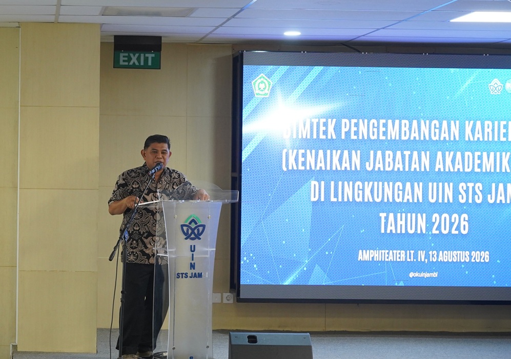 UIN STS Jambi Gelar Bimtek Pengembangan Karir Dosen