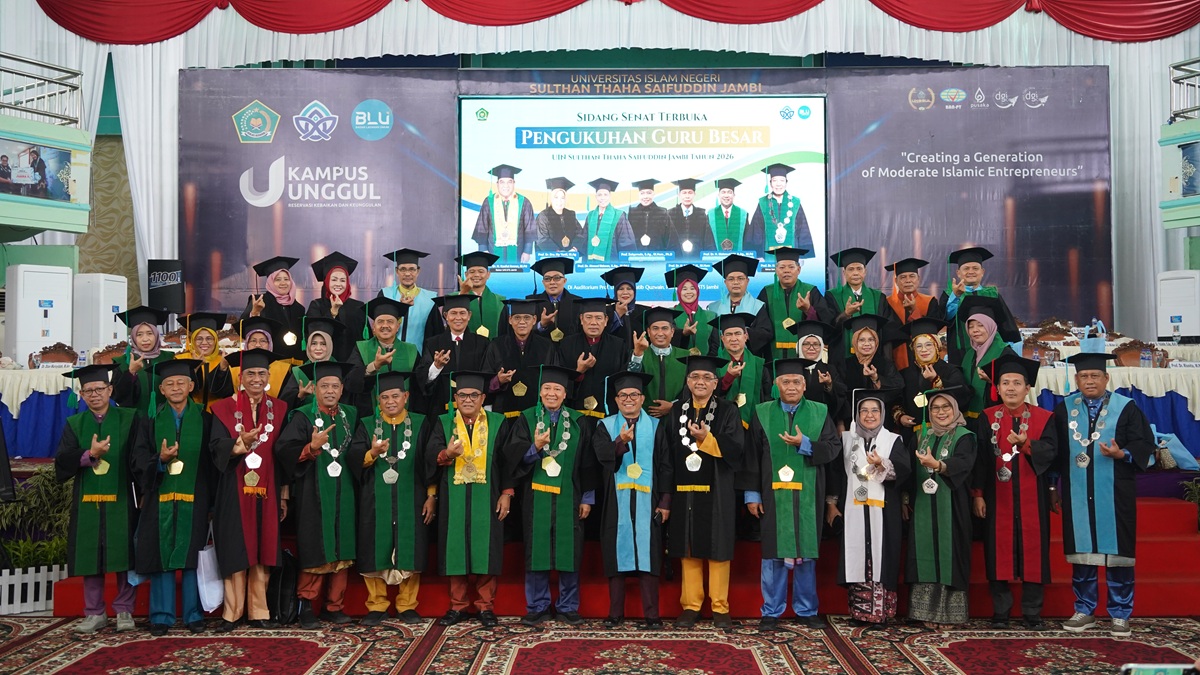 MAKNA PENGUKUHAN GURU BESAR BAGI PENGUATAN UIN STS JAMBI