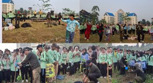 Hari Keempat PBAK UIN STS Jambi Diawali Senam Bersama dan Penanaman Pohon Mangga