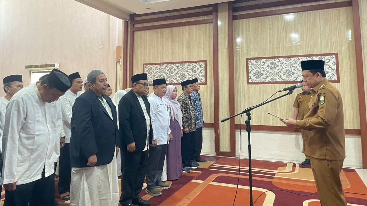 Rektor UIN STS Jambi Dilantik sebagai Ketua Dewan Hakim STQH Tingkat Kabupaten Muaro Jambi 2026