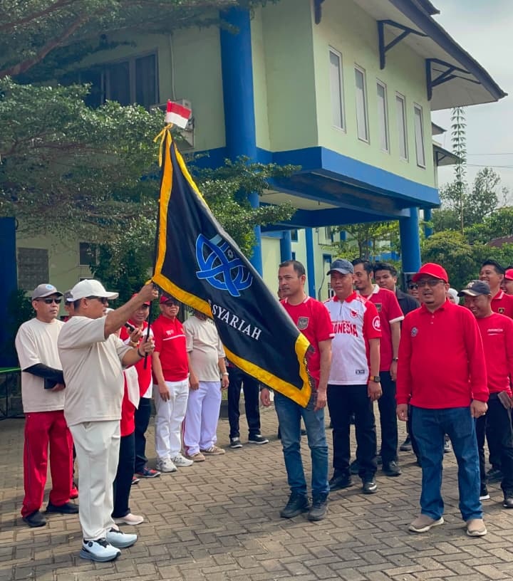Meriahkan HUT ke-81 RI, UIN STS Jambi Gelar Gerak Jalan dan Perlombaan