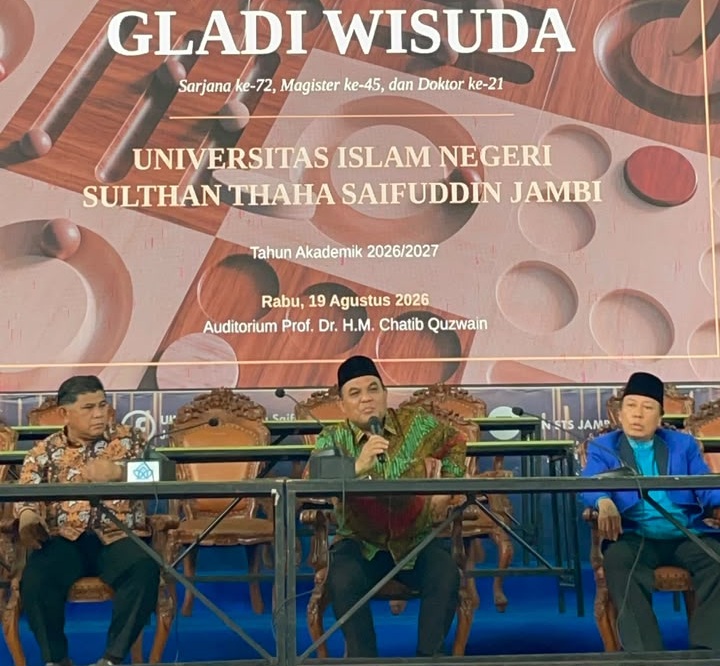 UIN STS Jambi Pastikan Wisuda Periode II 2026 Tetap Digelar Dua Hari