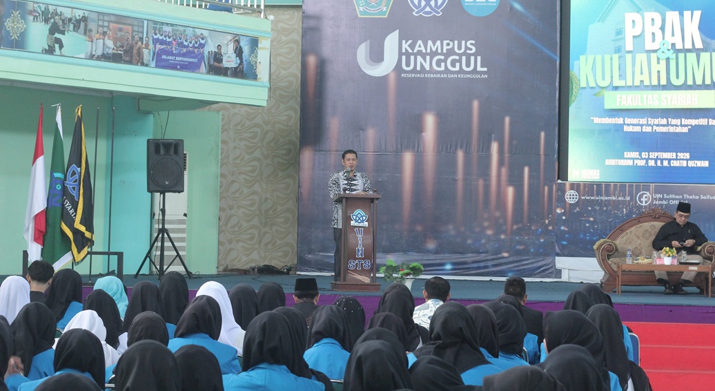 Kuliah Umum Fakultas Syariah UIN Jambi Bahas Peluang dan Tantangan Alumni di Masa Depan
