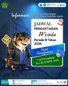 Pendaftaran Wisuda Periode III Tahun 2026
