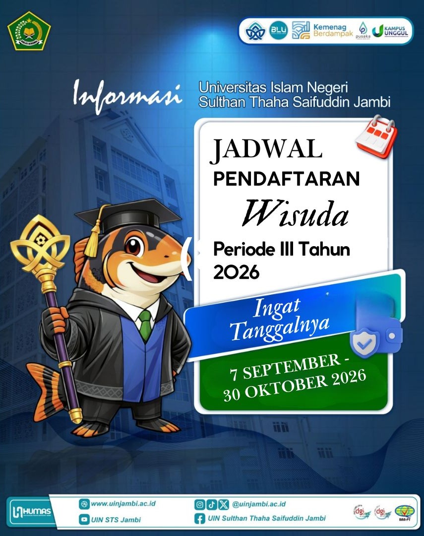 Pendaftaran Wisuda Periode III Tahun 2026