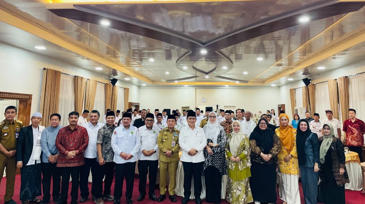 Rektor UIN STS Jambi Hadiri Silaturahmi Tokoh Lintas Agama Bersama Wamenag