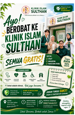 Klinik Islam Sulthan UIN STS Jambi Sediakan Layanan Kesehatan Gratis bagi Sivitas Akademika