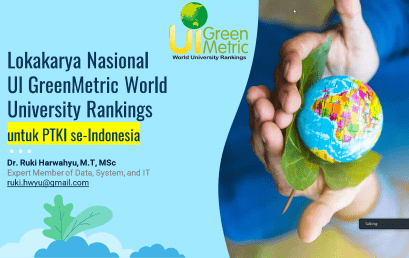 UIN Jambi Sukses Menggelar Lokakarya Nasional UI GreenMetric World University Rankings