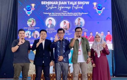 Seminar & Talk Show Ajang Puncak Sistem Informasi Festival Hadirkan Guest Star Kadam Sidik.