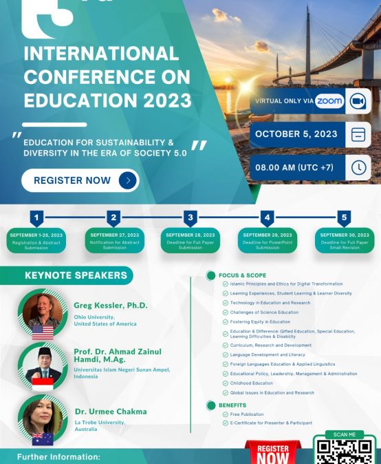 The 3rd INTERNATIONAL CONFERENCE ON EDUCATION