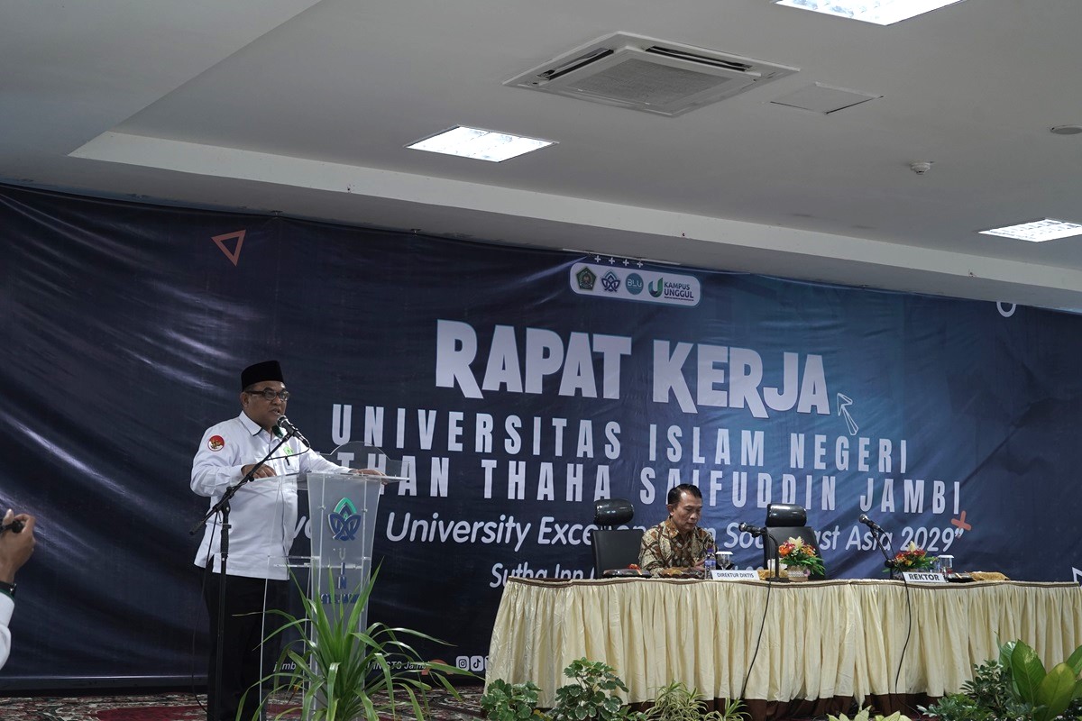 UIN Jambi Gelar Rapat Kerja, Bahas Penguatan Tata Kelola dan Inovasi