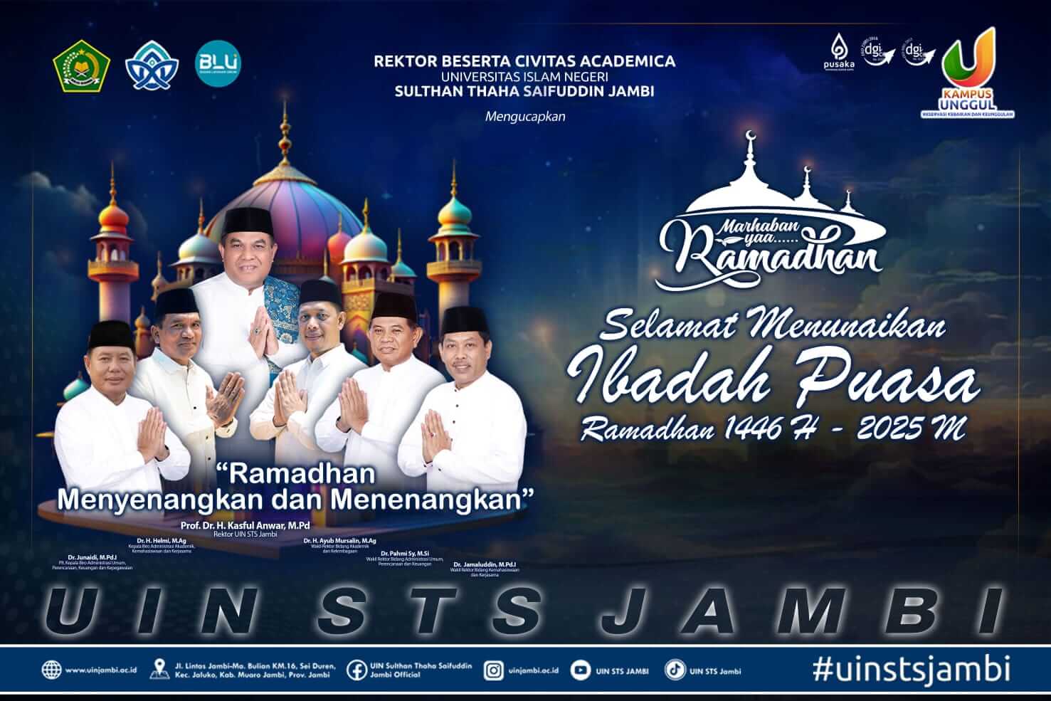 Jadwal Imsakiyah 1446 H Provinsi Jambi