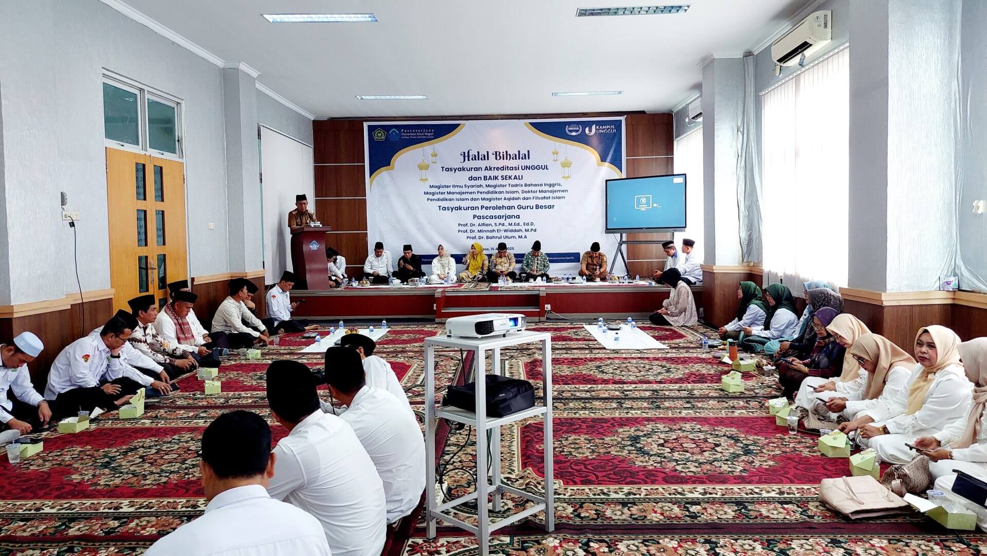 Wakil Gubernur Hadiri Halal Bihalal Pascasarjana UIN STS Jambi