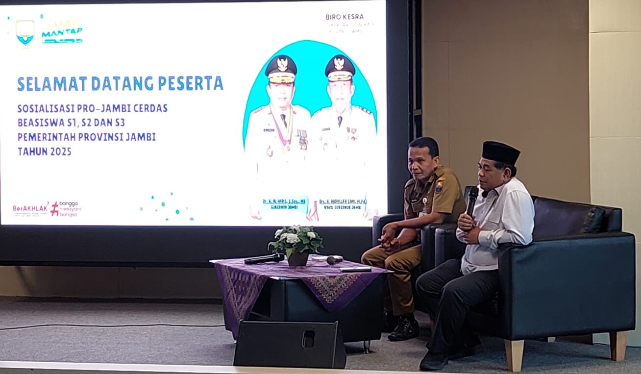 UIN STS Jambi Jadi Tuan Rumah Sosialisasi Beasiswa Jambi-CERDAS 2025