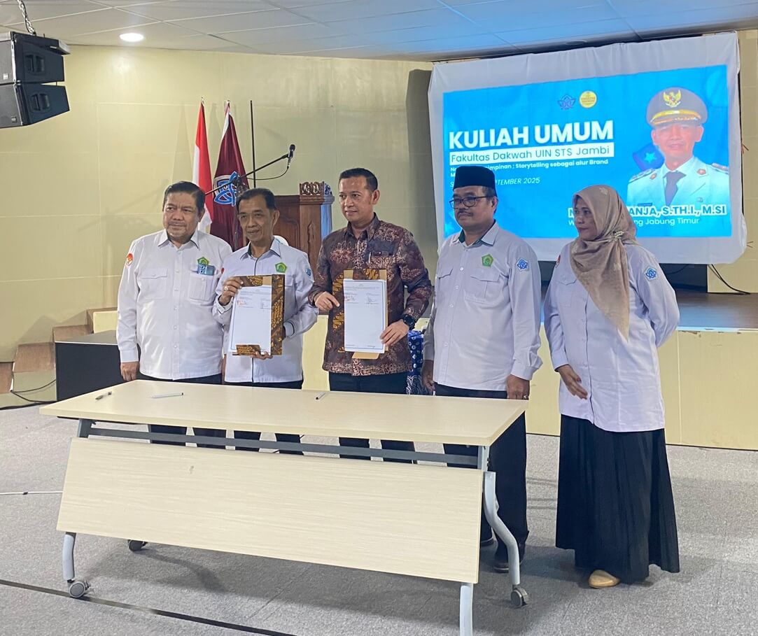 Kuliah Umum Fakultas Dakwah UIN STS Jambi tentang Kepemimpinan Visioner