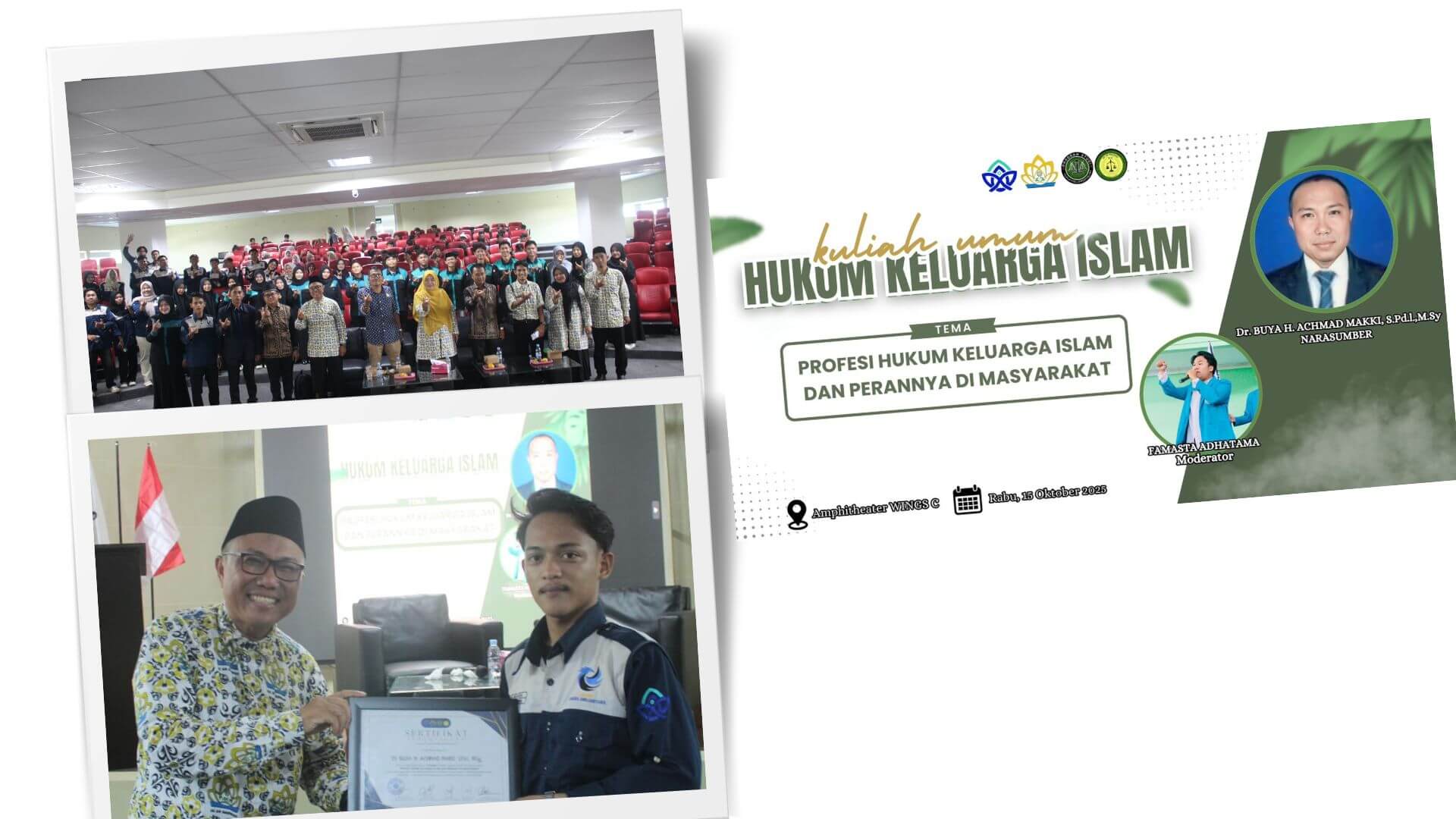 UIN STS Jambi Bahas Peran Profesi Hukum Keluarga Islam dalam Masyarakat Modern