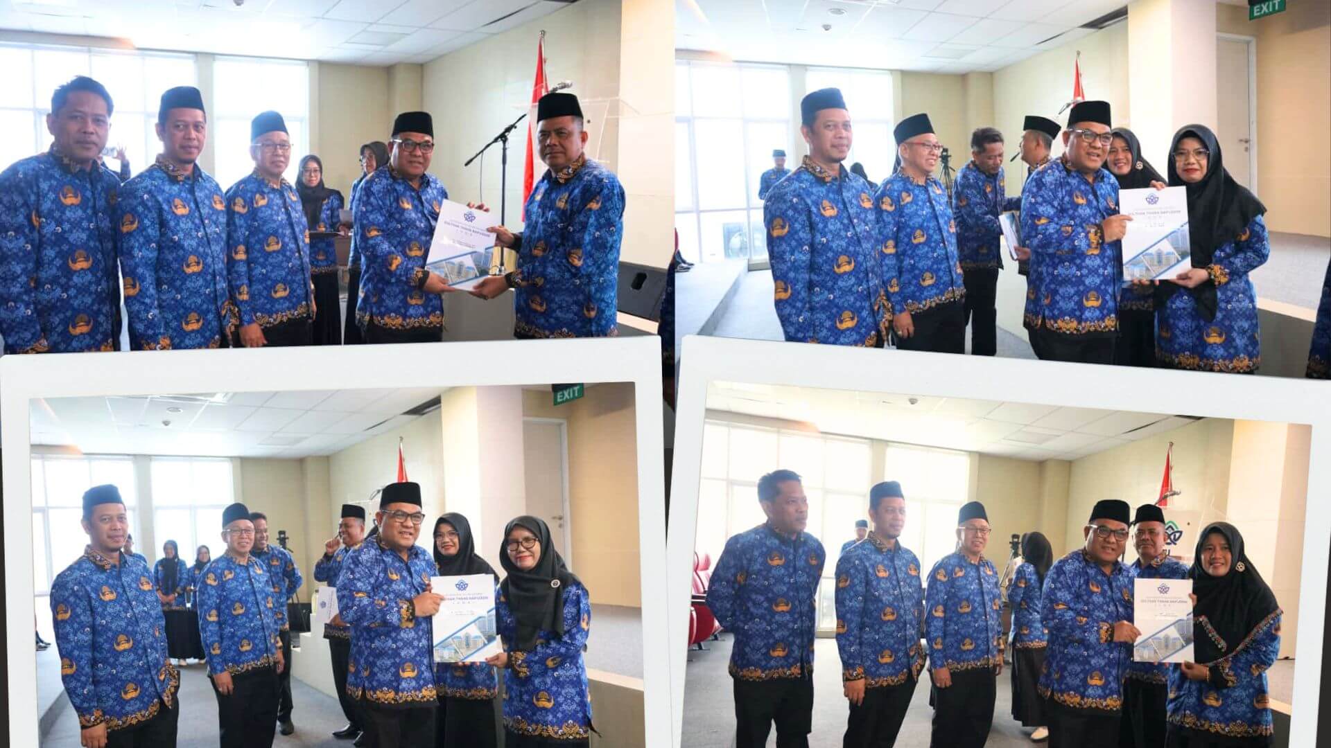 Empat Dosen UIN STS Jambi Terima KMA Guru Besar Rumpun Ilmu Agama