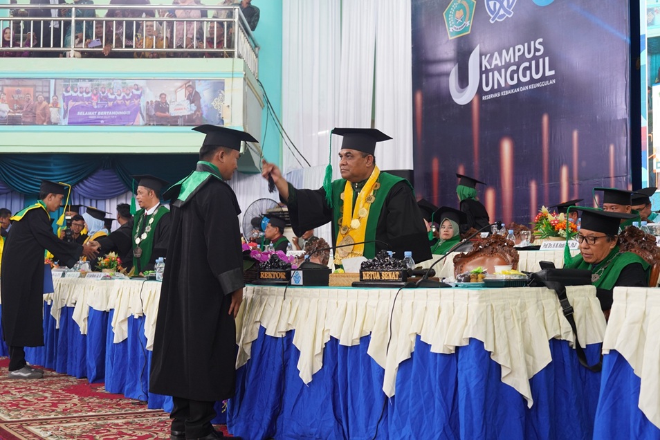 961 Wisudawan UIN STS Jambi Siap Berkontribusi untuk Bangsa