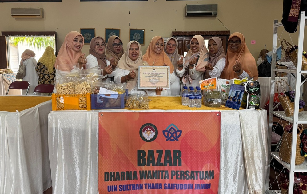 Bazar DWP Provinsi Jambi 2026: Stand UIN STS Jambi Dinobatkan Terbaik