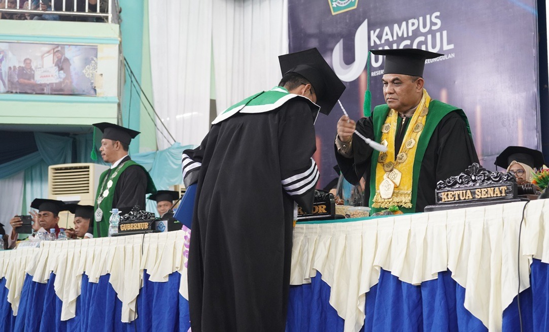 910 Mahasiswa UIN STS Jambi Diwisuda, Rektor Soroti Prestasi Publikasi Ilmiah