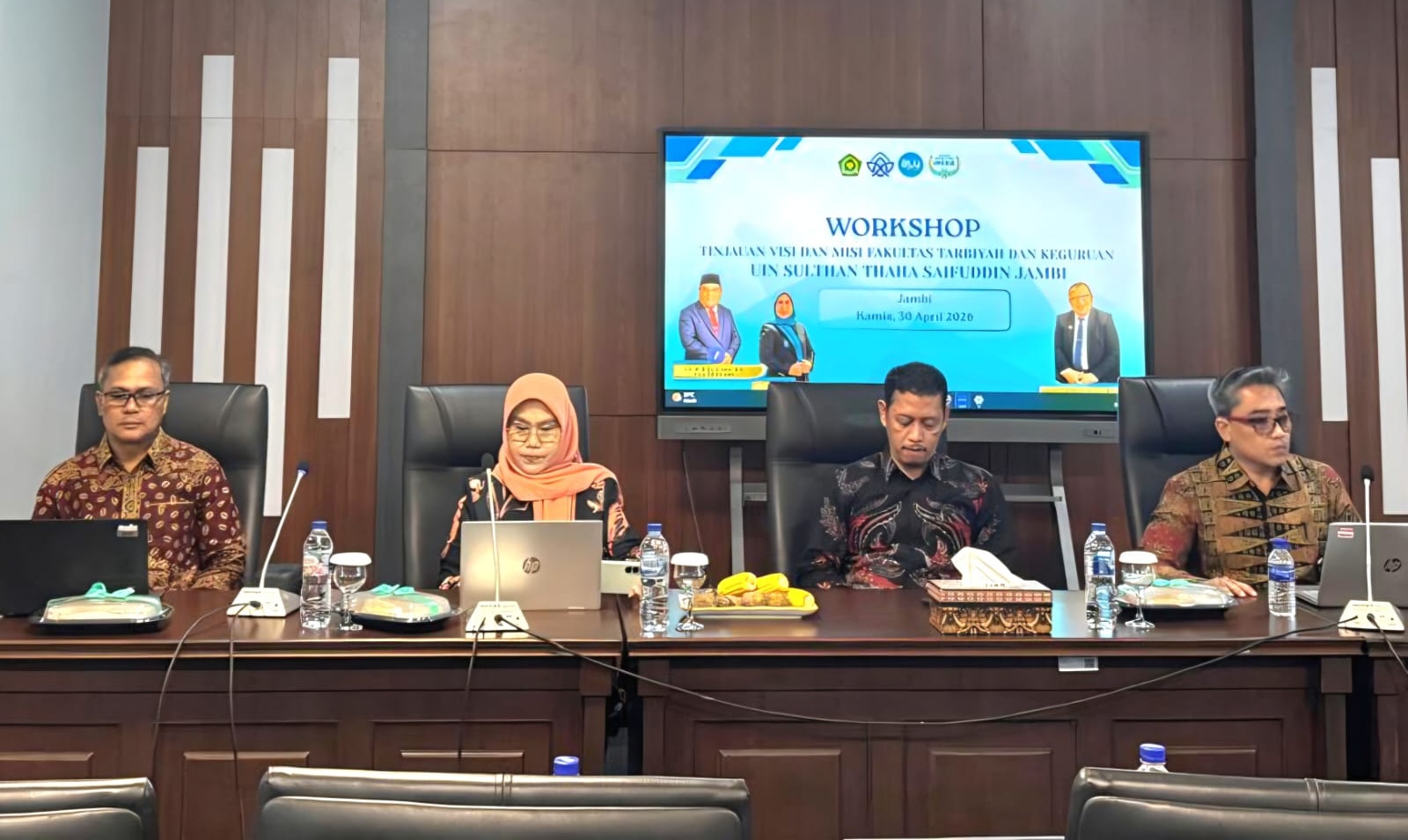FTK UIN STS Jambi Gelar Workshop Visi-Misi
