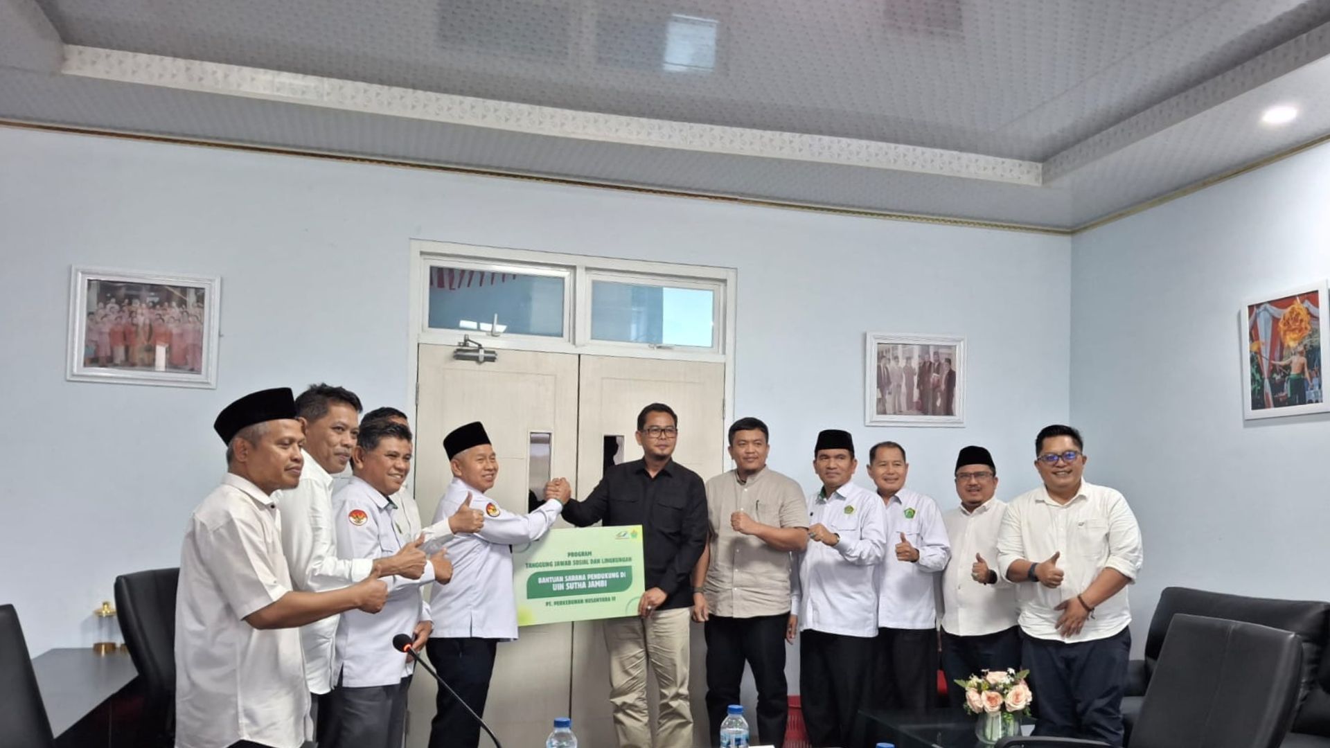 Kolaborasi DPR RI dan PTPN IV, UIN Jambi Perkuat Fasilitas Asrama Mahasiswa
