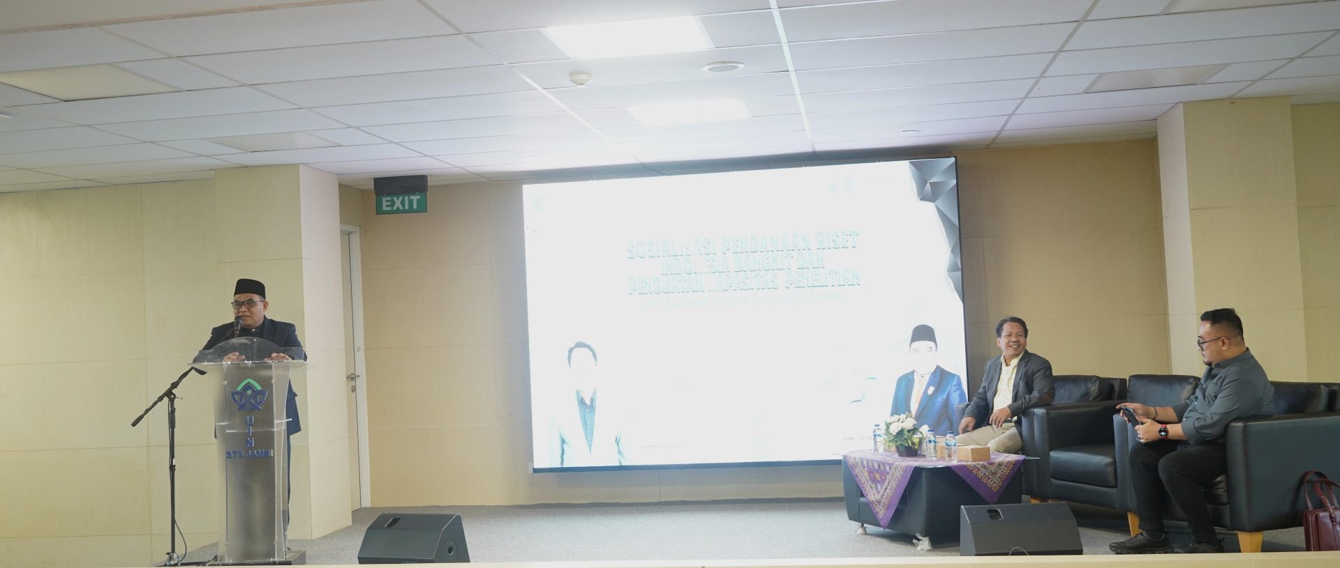 100 Dosen UIN STS Jambi Ikuti Sosialisasi MORA The AIR Funds Bersama Kementerian Agama