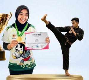 Membanggakan! Mahasiswi HKI UIN STS Jambi Raih Juara I Kejuaraan Pencak Silat IPSI Cup Sumatera Selatan