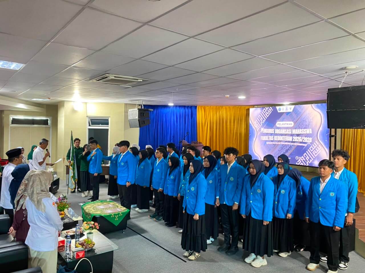 Pengurus SEMA, DEMA, dan HMPS Fakultas Kedokteran UIN STS Jambi Resmi Dilantik