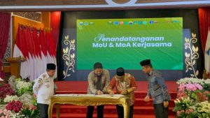 UIN STS Jambi Teken MoU dengan KNEKS dan IAEI untuk Penguatan Ekonomi Syariah