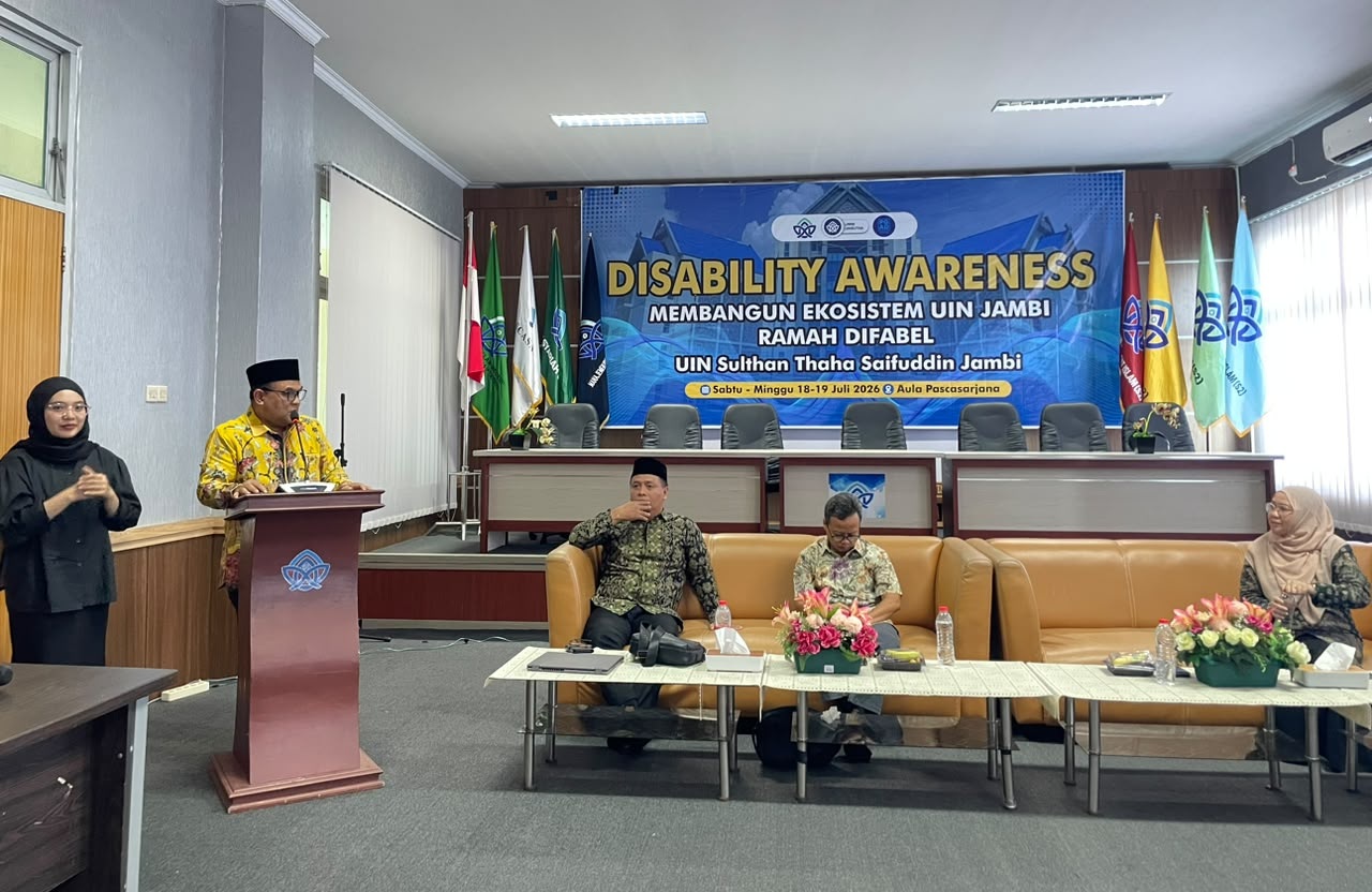 UIN STS Jambi Perkuat Komitmen Kampus Inklusif melalui Disability Awareness Training
