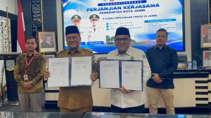UIN STS Jambi dan Pemkot Jambi Perkuat Sinergi melalui Penandatanganan MoU, Dorong Riset dan Transformasi Digital