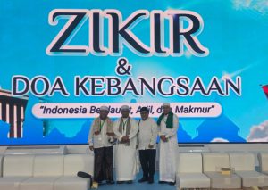 Rektor UIN STS Jambi Hadiri Zikir dan Doa Kebangsaan di Monas Sambut HUT Ke-81 Kemerdekaan RI